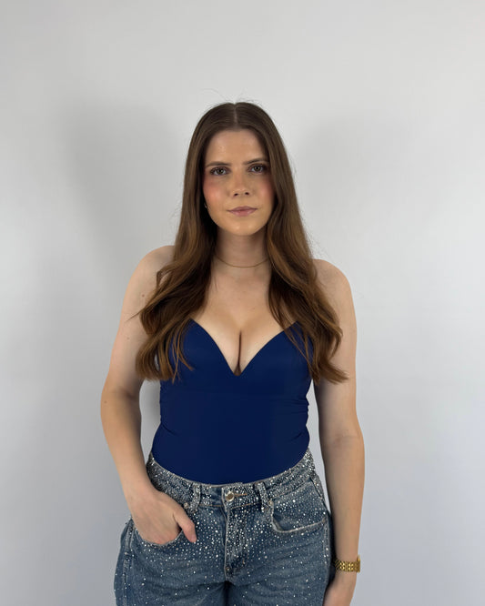 V-Neck Body - Navy