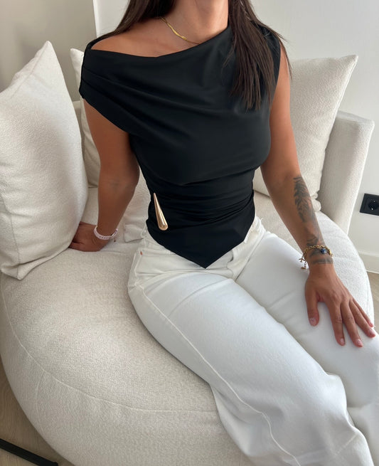 Black Elegance Top