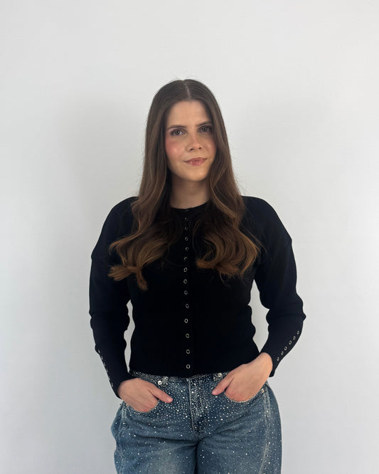 Soft Cardigan - Black