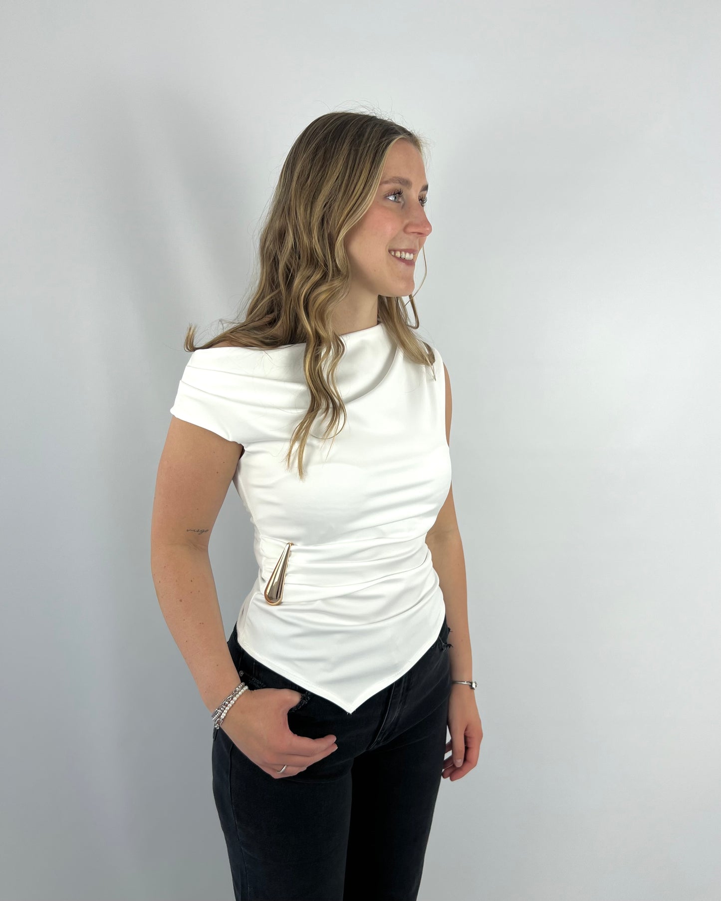 White Elegance Top