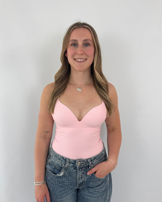 V-Neck Body - Pink