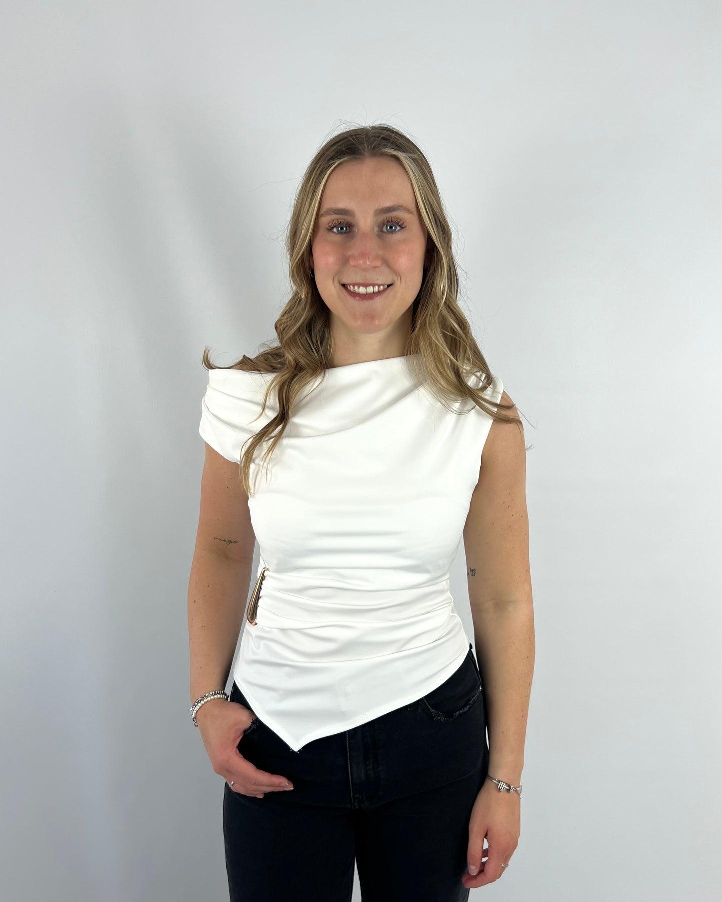 White Elegance Top