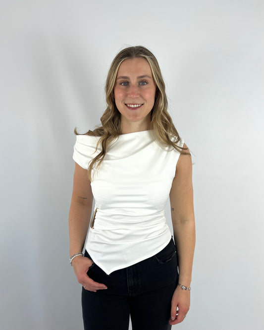 White Elegance Top